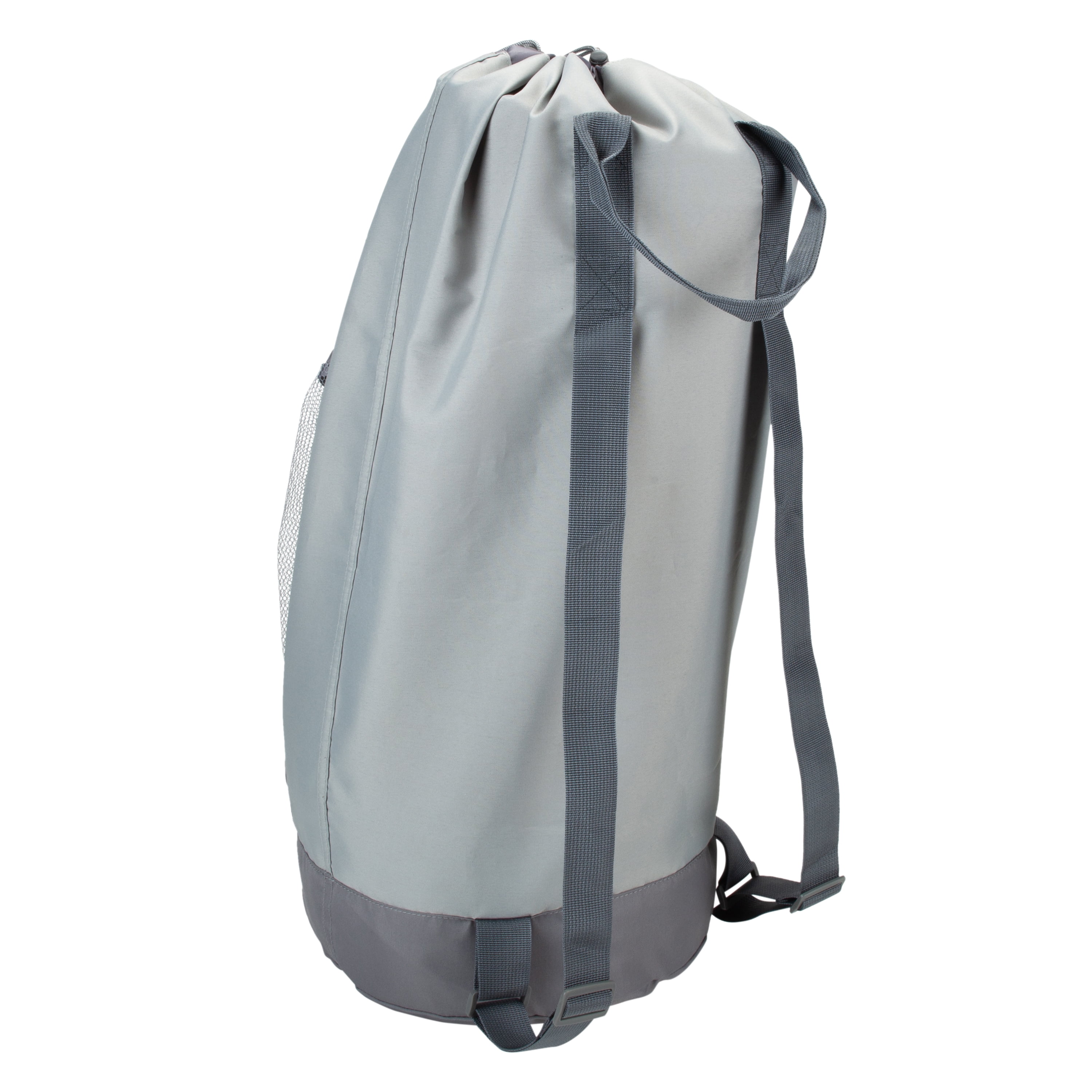 ◆masmarulez◆ Airpod Pouch Set Layered Backpack Gray 500884 Simplify Backpack Laundry Bag with Mesh Pocket in Grey, 13.3