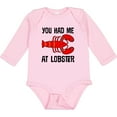 thumbnail image 3 of Inktastic Funny Lobster Lover Kids Seafood Boys or Girls Long Sleeve Baby Bodysuit, 3 of 5