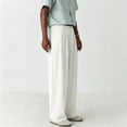 thumbnail image 3 of Men Big & Tall Microfiber Pleated Dress Slacks Light Comfort Fabric S-XL, 3 of 8