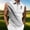 Black, variant on Dolkfu Black Men'S Shirts Mesh Collared Sleeveless Golf Tops Leisure Quarter Zip Patchwork Fashion Modern Turndown Collar Tank Top Black,S