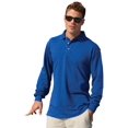 thumbnail image 1 of Men's Meridian Long Sleeve Mesh Polo, 1 of 1