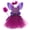 Purple-Set, variant on Duryarhall Fairy Costume Princess Dress for Girls with Wings Headwear Set for Halloween/Birthday Party, 2-12Y