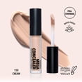 thumbnail image 4 of Moira Cosmetics Mega Waterproof Concealer - 500 Nutty 0.176oz, 4 of 7