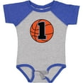 thumbnail image 3 of Inktastic Basketball 1st Birthday 1 Year Old Boys Baby Bodysuit, 3 of 5