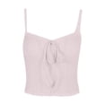 thumbnail image 5 of DHFJKG Sleeveless Crop Tank Top Women Sexy Low Cut Square Neck Slim Fit Camisole Spaghetti Strap Going Out Sweet Stylish Tops, 5 of 6