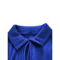 thumbnail image 4 of Txlixc Conjunto casual de 2 piezas para mujer, sin mangas, con botones, camisa plisada y pantalones Txlixc Moda, 4 of 9
