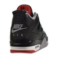 thumbnail image 3 of Jordan 4 Retro "Bred Reimagined" Men's Shoes Black/Fire Red fv5029-006, 3 of 6