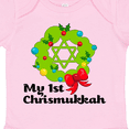 thumbnail image 4 of Inktastic My First Chrismukkah Boys or Girls Baby Bodysuit, 4 of 5
