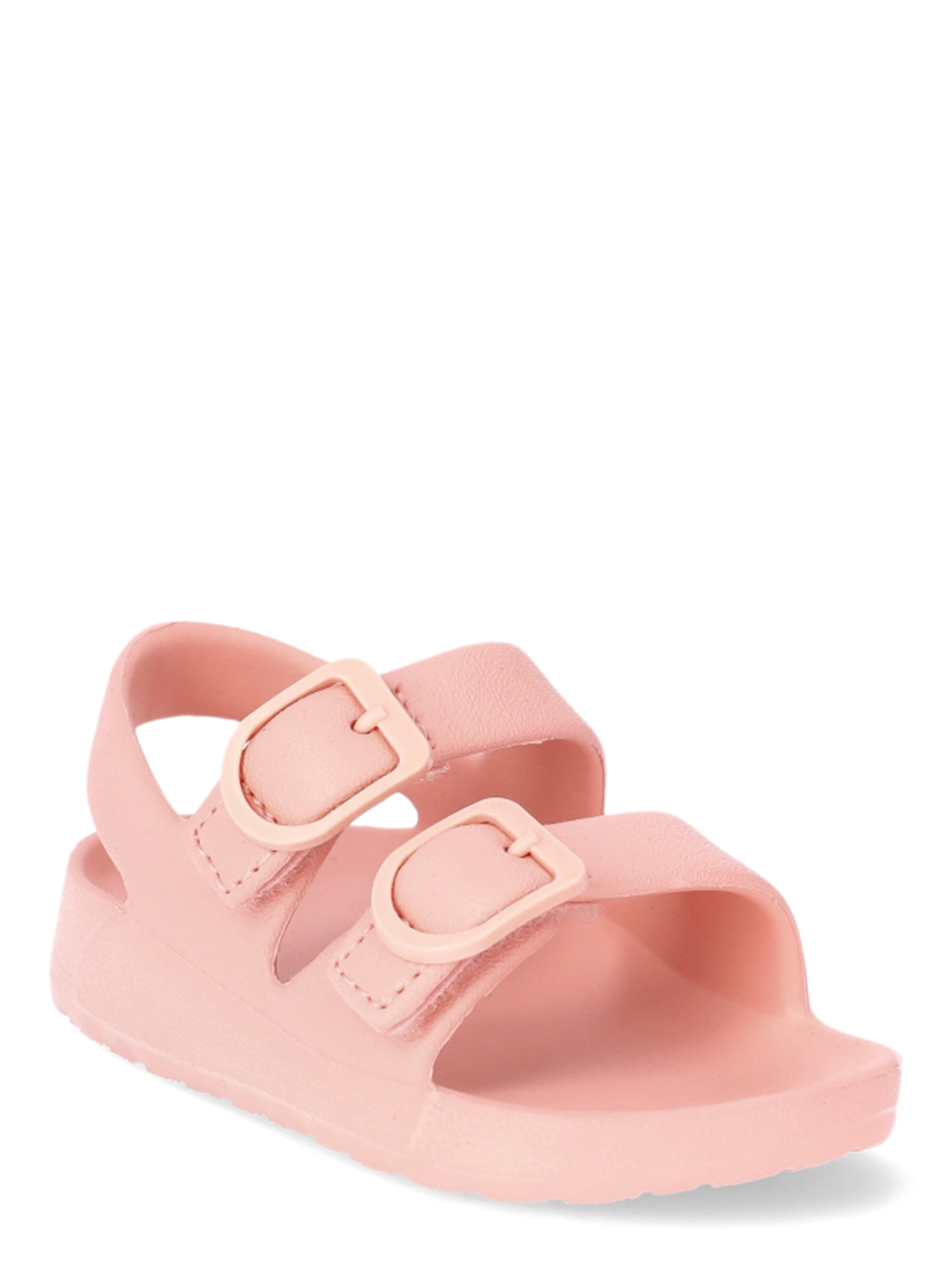Wonder Nation Baby Buckle Sandals, 2-Pack