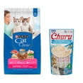 thumbnail image 1 of Cat Chow Gatitos Pescado Carne y Leche Defense Plus 7.5 kg + Churu Atún con Vieira Sobre con 4 Tubos de 14 g, 1 of 3