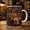 Black, variant on Grill Dad Mug, BBQ Dad Gift Coffee Cup for Fathers, Backyard Grilling Lover