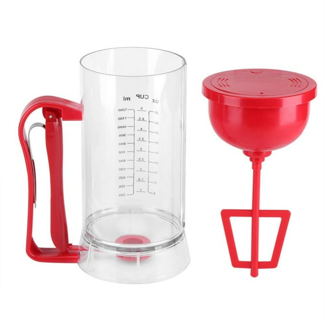 Baking Tool,Kitchen Hand Held Electric Dispenser Blender Machine Electric Pancake Batter Mixer Achieve More
