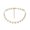 White, variant on EHQJNJ Womens Necklaces Layered Dressy Creative Little Daisy Clavicle Chain Necklace Women's Simple Temperament Painted Necklace Flower Necklace Simple Silver Necklace Prom T Necklace