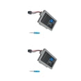 thumbnail image 2 of Tholdsy recargable de 3,7 V y 3600 mAh, de controlador de juego duradera, almohadilla de juego práctica, de 9.2*5.8*1cm 2piezas, 2 of 6