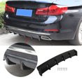 thumbnail image 1 of Rear Bumper Diffuser, Sporty Style Universal  Fin Chassis Deflector  For A3 A6, 1 of 8