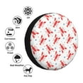thumbnail image 4 of Rateoe Lobsters And Sea Stars Pattern Tire Cover Wheel Protectors Weatherproof Wheel Covers Universal Fit for Trailer Rv SUV Truck Camper Travel Trailers Accessories-17 inch, 4 of 6