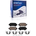 thumbnail image 6 of Detroit Axle - AWD 8pc Brake Kit for 2013 2014 2015 Mazda CX-5, Drilled and Slotted Disc Brake Rotors Ceramic Brakes Pads with Hardware Replacement : 11.69" inch Front and 11.93" inch Rear Rotor, 6 of 8