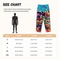 thumbnail image 4 of Lsque Mario Print Women's Pajama Pants, Lounge Pant - Comfortable Home Wear,Elastic Waistband, Stylish Design-X-Large, 4 of 9