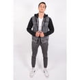 thumbnail image 5 of Brooklyn Cloth Side Pocket Zip Twill Jogger 2.0, for Male, Elastic Drawstring, Charcoal Grey,for Men, 5 of 5