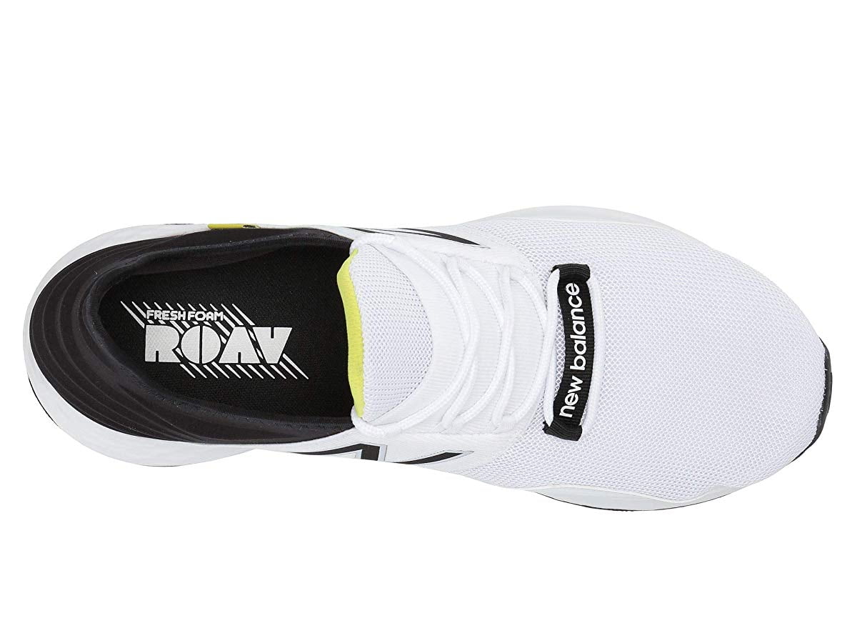 new balance fresh foam roav black and white