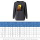 thumbnail image 2 of Sudadera Sudadera clásica con cuello redondo para mujer, estilo informal, traje de calle sencillo y holgado Ygjytge Gris Grafito T S para Mujer, 2 of 7