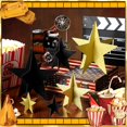 thumbnail image 4 of Centros de mesa con forma de estrella, 45 unidades, decoración de estrellas en 3D, 4 of 7