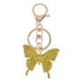 thumbnail image 1 of Ofertas Únicas 1 Pc Encantador Llavero Decorativo de Mariposa Colorida con Diamantes Duraderos en Tono Dorado, 1 of 5