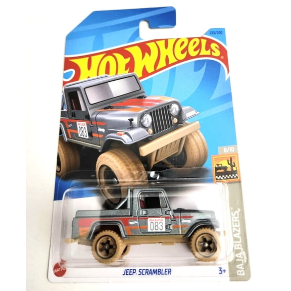 Hot Wheels - 233/250 - JEEP SCRAMBLER - Baja Blazers 8/10