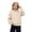Beige, variant on Girls Leopard Print Hoodie Kids Long Sleeve Fleece Sweatshirt Casual Hooded Top With Front Pocket For Daily School Outdoor Wear 2-12 Years