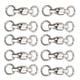 thumbnail image 4 of 10 Uds anillos para patas de aves anillos de actividad de entrenamiento de piernas de loros de acero inoxidable para entrenamiento de mascotas8 #, 4 of 13