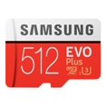 thumbnail image 1 of Samsung Memory MB-MC512GAEU 512 GB Evo Plus Micro SD Card with Adapter, 1 of 4
