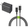 thumbnail image 1 of 45W USB C Charger Block, Super Fast Charger Type C for Samsung Phone, PD/PPS USB Wall Charger, Android Charger Fast Charging with USB C Cable 10ft for Galaxy S24/S23/S22 Ultra/Note 20, iPhone 16/15, 1 of 1