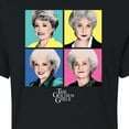 thumbnail image 3 of Golden Girls - Pop Art - Juniors Cropped Cotton Blend T-Shirt, 3 of 5