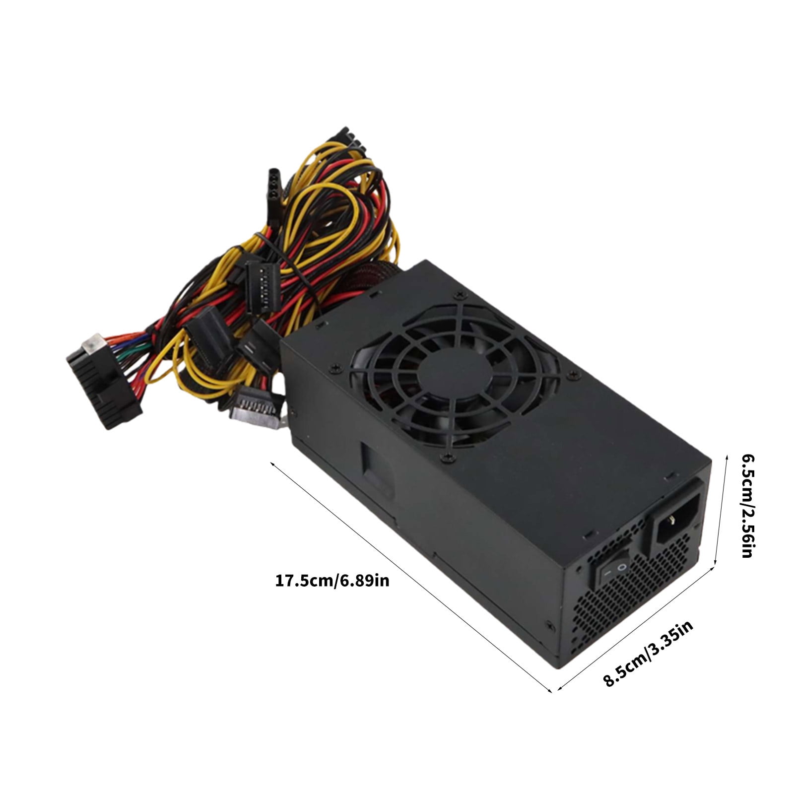 TFX 400W PC Power Supply Computer Power Supply Unit with 8cm Exhaust Fan Replacement For Desktop Small Case Accessories