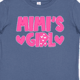 thumbnail image 4 of Inktastic Mimi's Girl Pink with Hearts Girls Baby T-Shirt, 4 of 5