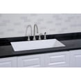 thumbnail image 2 of Gourmetier GCKUS362211 Towne 36-Inch Cast Iron Single Bowl Undermount Kitchen Sink (4-Hole) in White, 2 of 8