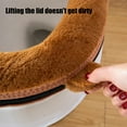 thumbnail image 6 of Household Toilet Seat Cushion, Use Knitted Toilet Seat Cover, Season Washable Toilet Seat Cushion, Soft Comfortable Bathroom Pad, Ergonomic Home Toilet Accessory, Easy Care Cushion, 6 of 6