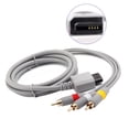 thumbnail image 3 of AV Composite Cable for Wii/for Wii U 1.8m Audio Video TV Connector Cable Cord Wi, 3 of 9