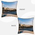 thumbnail image 3 of Kll Lighthouse Decorative Throw Pillow Covers Velvet Soft For Couch Sofa Bedroom Living Room Outdoor -16"X16", 3 of 8