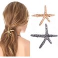 thumbnail image 1 of 2 piezas Metal estrella de mar horquilla pinzas para el cabello accesorios para el cabello, 1 of 5