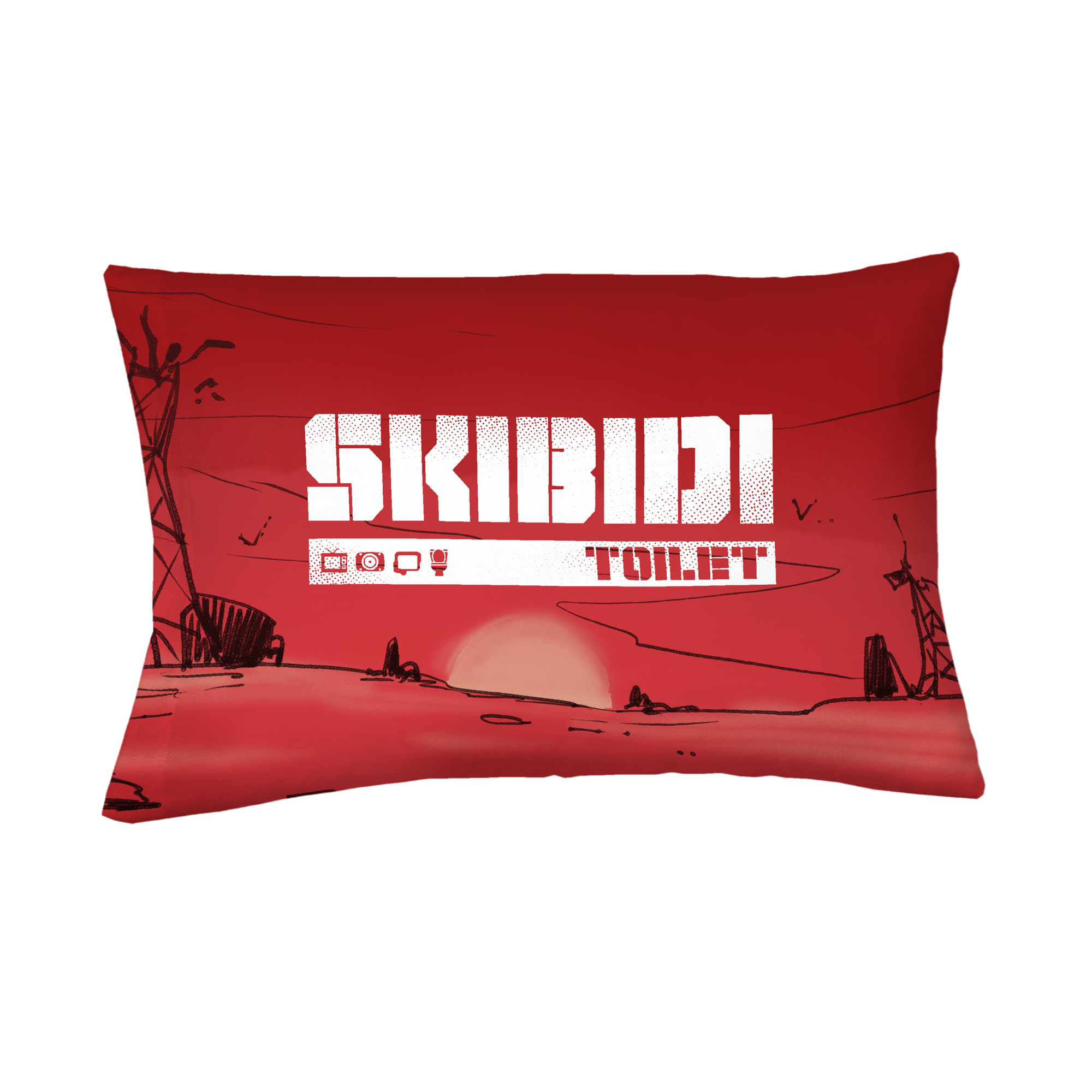 Skibidi Toilet Kids Twin Bed in a Bag, Comforter and Sheets