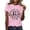shirts for women graphic clearance-Light Pink, variant on LINGLANG Women's Christian Jesus Graphic T-Shirt Summer Short Sleeve Crewneck Top Fashion Casual Faith Based Tee for Ladies Soft Religious Gift Shirt