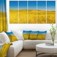 thumbnail image 1 of Tuscany Whet Field on Sunny Day - Landscape Artwork Canvas, 1 of 3