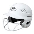 thumbnail image 1 of Casco de bateo Rawlings COOLFLO HIGHLIGHTER, blanco mate, 1 of 5