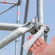 thumbnail image 4 of 2 uds adaptador fijo de andamio accesorio de andamio reemplazable pieza de andamio de hierro pieza de andamio de hierro reemplazo de adaptador de andamio, 4 of 5