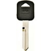 Hy-Ko Ford Rubberhead Automotive Key Blank, H75, Standard Metal, 1-Inch Width