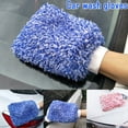 thumbnail image 2 of CARTTOU 1 Pcs Car Cleaning Mitt Wash Glove Soft Microfiber Easy to Dry Detailing Cloth Towel, 2 of 8