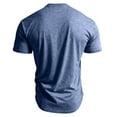 thumbnail image 5 of Men's Casual Henley Shirts Classic Slim Button Short Sleeve Pullover Solid Gym Workout Athletic T-Shirt, 5 of 7