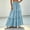Sky Blue, variant on Women Polka Dot Midi Skirt Large Ruffle Hem Tie Waist A Line Flowy Casual Skirt with Drawstring for Daily Wear Red XL(XL)