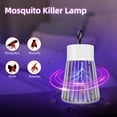 thumbnail image 2 of Elegant Choise Bug Zapper Indoor Outdoor Electric Insert Killer Fly Mosquito Trap Light, White, 2 of 12